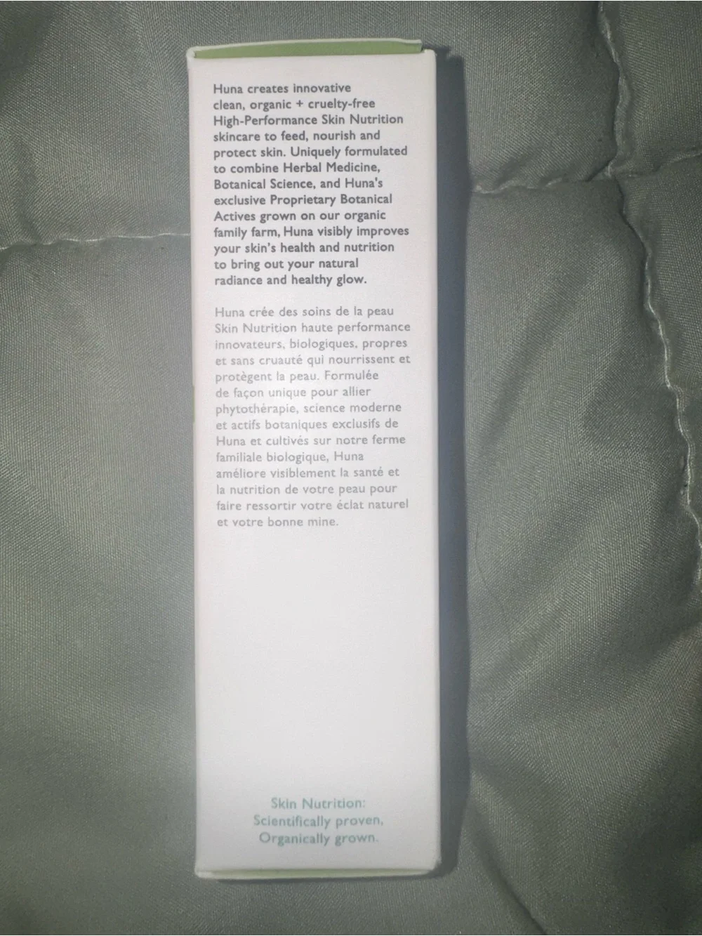 Huna Clarify Blemish-Control Face Serum – White/Green